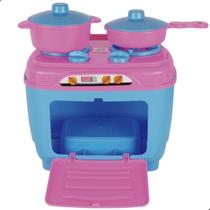 Fogão de Piso 2 Bocas + 2 Panelas Kids Brinquedo Infantil Zucatoys Fogão de Piso 2 Bocas + 2 Panelas Kids Brinquedo Infantil Zucatoys
