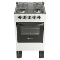 Fogão de Piso 4 Bocas Sirius New Mesa Inox Acendimento Manual Branco - Braslar Fogão de Piso 4 Bocas Sirius New Mesa Inox Acendimento Manual Branco - Braslar