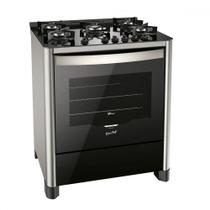 Fogão de Piso 5 Bocas Gran Cheff Gás com Vidro Bivolt Silver - Fischer