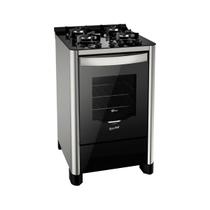 Fogão de Piso a Gás Fischer 4Q Gran Cheff Mesa Vidro Bivolt