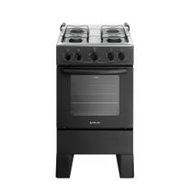 Fogão de Piso Atlas Milão 4 Bocas com Mesa Inox Fogão de Piso Atlas Milão 4 Bocas com Mesa Inox