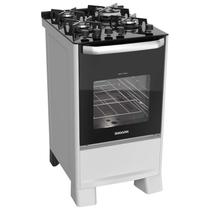 Fogão de Piso Best Grill mesa de vidro 4 queimadores FGV407BR2