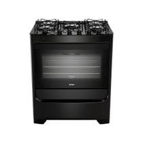 Fogão de Piso Consul 5 Bocas CFS5VBEUNA - Acendimento Automático, Mesa de Vidro, Preto, Bivolt