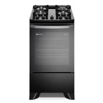Fogão de Piso Electrolux 4 Bocas Experience Preto Bivolt