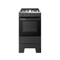 Fogão de Piso Esmaltec 4 Bocas Ideal Pop F4ISP - Acendimento Manual, Preto