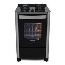Fogão de Piso Fischer 4Q Gran Cheff Gás Bivolt Silver Fogão de Piso Fischer 4Q Gran Cheff Gás Bivolt Silver