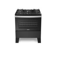 Fogão de Piso Itatiaia 5 Bocas Mesa de Vidro Temperado Plus Preto Bivolt Fogão de Piso Itatiaia 5 Bocas Mesa de Vidro Temperado Plus Preto Bivolt