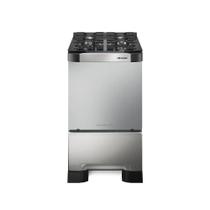 Fogão de Piso Mueller 4 Bocas Decorato Vetro Inox Bivolt