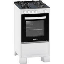 Fogão de Piso Neo Cook mesa de vidro 4 Queimadores Branco Bivolt Suggar FGV410BR