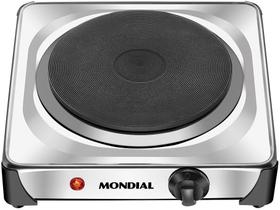Fogão Elétrico 1 Boca de Mesa Inox 1000W