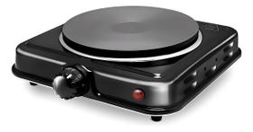 Fogão Elétrico 1 Boca Portátil 110v Chapa Ferro Cor Preto 22 Preto 220v