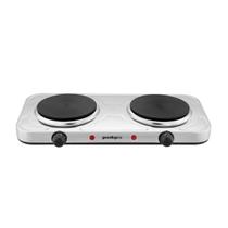 Fogão Elétrico 2 bocas Inox Portátil 2000W 220V