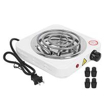 Fogão Elétrico Atyhao 1000W Aço Inoxidável Portátil 110V Fogão Elétrico Atyhao 1000W Aço Inoxidável Portátil 110V