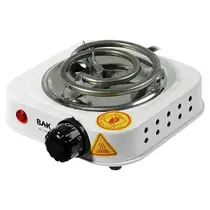 Fogão Elétrico BAK BK500W 1 Boca 500 watts 110V Branco