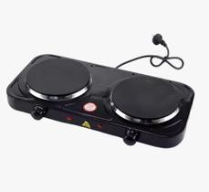 Fogão Elétrico Cooktop 2 Bocas Portátil Chapa 2500w