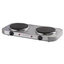 Fogão Elétrico de Mesa 2 Bocas 2000W Compacto Prático Portátil Eficiente