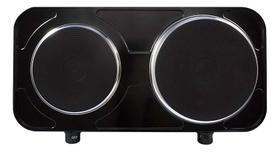 Fogao eletrico de mesa 2 bocas agratto mod fmp-02 2500w preto 220v Fogao eletrico de mesa 2 bocas agratto mod fmp-02 2500w preto 220v