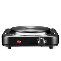 Fogão Elétrico de Mesa Um Prato Disco 1000w Portátil Fogareiro Viagem Rápido