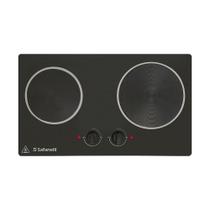 Fogão Elétrico Embutir Gourmet 2 Placas Safanelli Mesa Aço