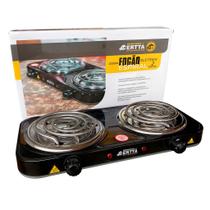 Fogão Elétrico Espiral Portátil Cooktop 2 Bocas 2000W - 220V