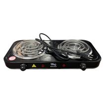 Fogão Elétrico Fogareiro Cooktop 2 bocas Espiral 127v Fogão Elétrico Fogareiro Cooktop 2 bocas Espiral 127v
