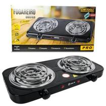 Fogão Elétrico Fogareiro Portátil Cooktop 2000w 110v 2 Bocas - Startools