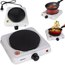 Fogão Elétrico Indução Fogareiro Portátil 1 Boca 1000W 5 Níveis De Temperatura Compacto Fogão Elétrico Indução Fogareiro Portátil 1 Boca 1000W 5 Níveis De Temperatura Compacto