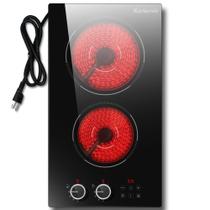 Fogão Elétrico Karienvir 2 Queimadores 12 Polegadas 110V - Controle de Botão Fogão Elétrico Karienvir 2 Queimadores 12 Polegadas 110V - Controle de Botão