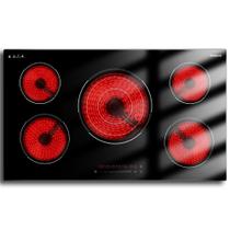 Fogão elétrico Karienvir 5 queimadores 36 polegadas 9200W 220V-240V Fogão elétrico Karienvir 5 queimadores 36 polegadas 9200W 220V-240V
