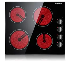 Fogão elétrico Karinear 4 Burner 60cm 220-240V Radiant