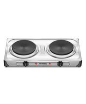 Fogão Elétrico Mondial 2 bocas 6 temperaturas Fast Cook Due Inox