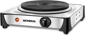 Fogão Elétrico Mondial, Fast Cook, 1 Boca, Inox - FE-04 220V 1000W