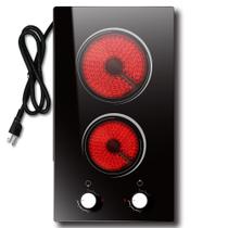 Fogão Elétrico Nefaracy 2 Bocas 30cm - Controle de Botão