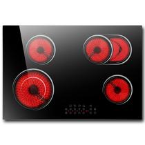 Fogão elétrico Nefaracy 30 polegadas 4 queimadores 6600W 240V Touch Fogão elétrico Nefaracy 30 polegadas 4 queimadores 6600W 240V Touch