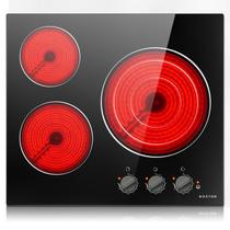 Fogão elétrico NOXTON 24 polegadas 3 queimadores 220-240V 5700W Fogão elétrico NOXTON 24 polegadas 3 queimadores 220-240V 5700W