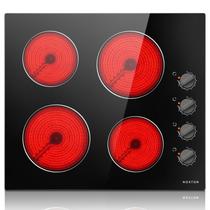 Fogão elétrico NOXTON 24 polegadas 4 queimadores 6000W 220-240V Fogão elétrico NOXTON 24 polegadas 4 queimadores 6000W 220-240V