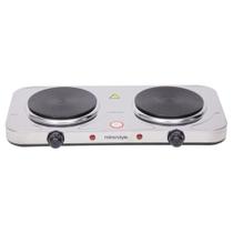 Fogão Elétrico Portátil De 2 Bocas Smart 2000W Mimo Style
