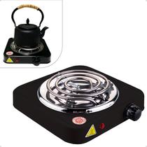 Fogão Elétrico Portátil De Mesa Fogareiro Camping Cooktop 1 Boca 1200w Linha Premium - BAK/NZA/HAY