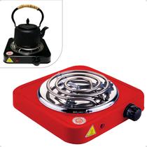 Fogão Elétrico Portátil De Mesa Fogareiro Camping Cooktop 1 Boca 1200w Linha Premium - BAK/NZA/HAY