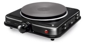 Fogão Elétrico Portátil Elgin 1 Boca 1000w 110v 1 Queimador Cook For You Cor Preto