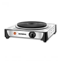 Fogão Elétrico Portátil Mondial Fast Cook FE-04 1000W Inox Luz Indicadora 110V Fogão Elétrico Portátil Mondial Fast Cook FE-04 1000W Inox Luz Indicadora 110V