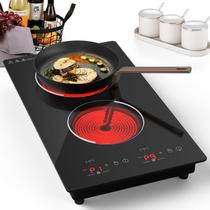 Fogão Elétrico VBGK 2 Queimadores 2100W 110V - Controle Touch Sensor
