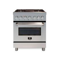 Fogão elettromec professional a gás/elétrico 5 bocas 75cm 220v fge-5q-75-xp-2gma