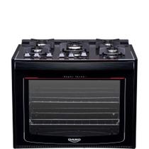 Fogao embutir dako gas 5 bocas c/ forno 119,5 glass preto de5vup pf0 300000466 Fogao embutir dako gas 5 bocas c/ forno 119,5 glass preto de5vup pf0 300000466