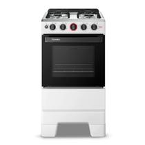 Fogão Esmaltec Ideal Super 4 Bocas Automático F4IAB Branco