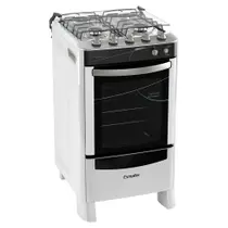 Fogão Esmaltec Topázio 4 Bocas com Acendimento Automático e Timer Sonoro Fogão Esmaltec Topázio 4 Bocas com Acendimento Automático e Timer Sonoro