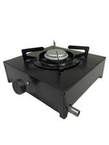 Fogão Fogareiro 1 Boca Preto Baixa Pressão A Gás De Cozinha - CHF FOGÕES