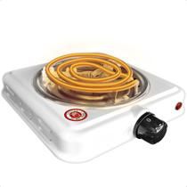 Fogão Fogareiro 127V Elétrico 1 Boca Portátil Pratico Espiral Camping Lazer 1000W