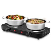 Fogão Fogareiro Elétrico 2000w Cooktop Panela 2 Bocas Disco Fogão Fogareiro Elétrico 2000w Cooktop Panela 2 Bocas Disco