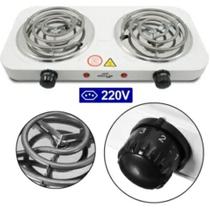 Fogão Fogareiro Elétrico Portátil 2 Bocas 2000w 220v Útil Eletro